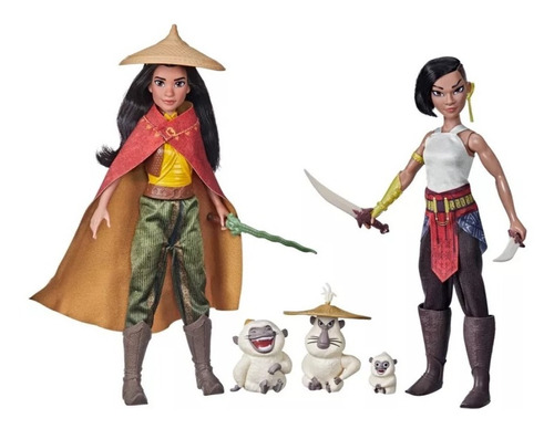 Kit Raya, Namaari Y Ongis Disney Hasbro