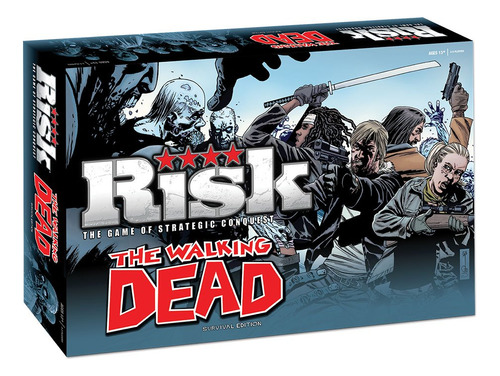 Juego De Mesa Usaopoly The Walking Dead Risk Comic Edition