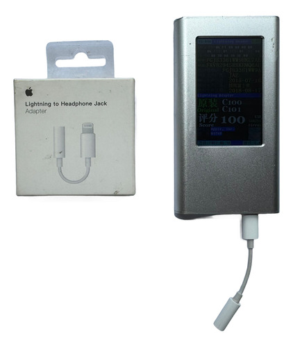 Adaptador Earpods Apple iPhone 7 Lightning A 3.5mm Original