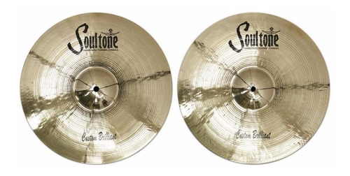 Platillo Soultone Custom Brilliant Wave Hi Hat 14 Ondulado