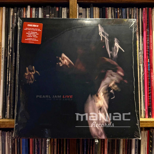 Pearl Jam Live On Two Legs Edicion 2 Vinilos Color