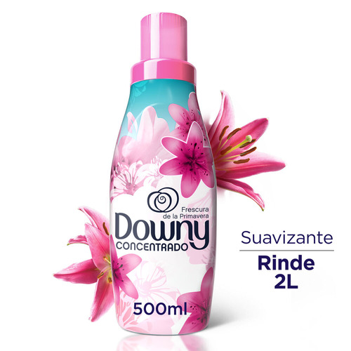 Suavizante para ropa Downy 500ml fórmula frescor de primavera