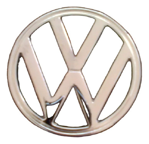 Logo Wv Escarabajo Metalico.