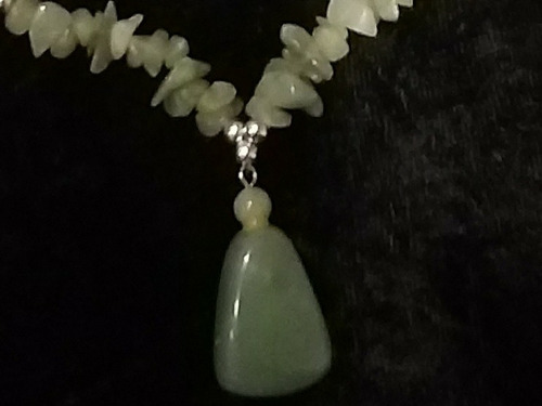 Collar De Piedra  Jade  