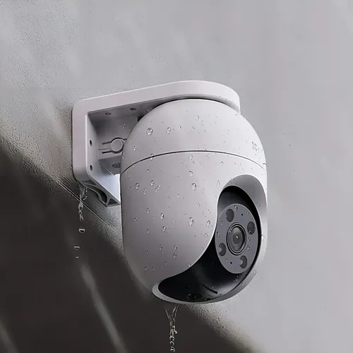 Câmera Inteligente C8C+4MP de resolução Branca Ezviz