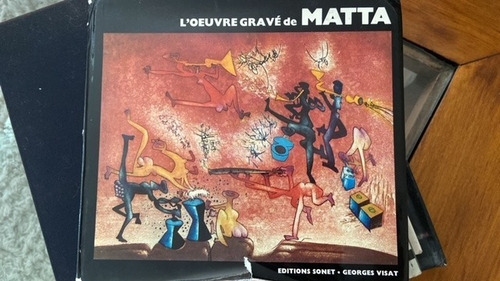 Roberto Matta L'oeuvre Gravée 1975  Original 