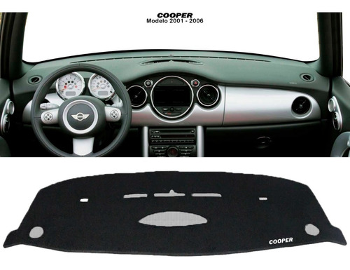 Cubretablero Bordado Mini Cooper Modelo 2001 - 2006