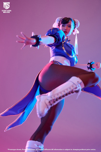 1/6 Street Fighter Chun-li Figura De Acción Star Man Ms-008