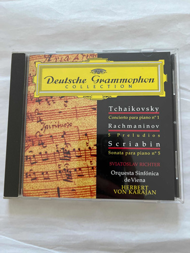 Deutsche Grammophon Collection Tchaikovsky Orquesta Cd