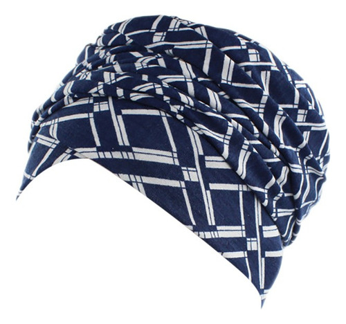 Gorro De Cola Larga Con Estampado De Turbante Elástico Musul
