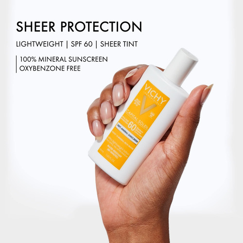 Protetor Solar Vichy Capital Soleil Tinted Mineral Spf 60 50