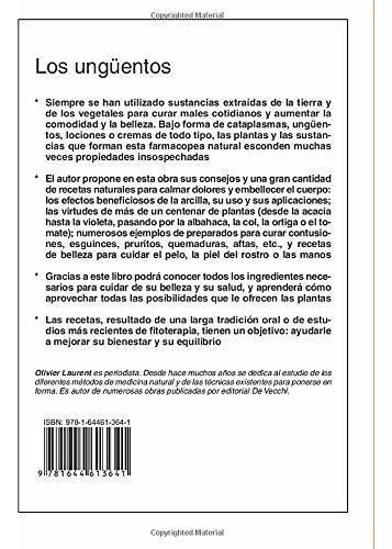 Los Unguentos Para Prevenir Y Curar Las Enfermedades, De Laurent, Olivier. Editorial De Vecchi Ediciones, Tapa Blanda En Español, 2016