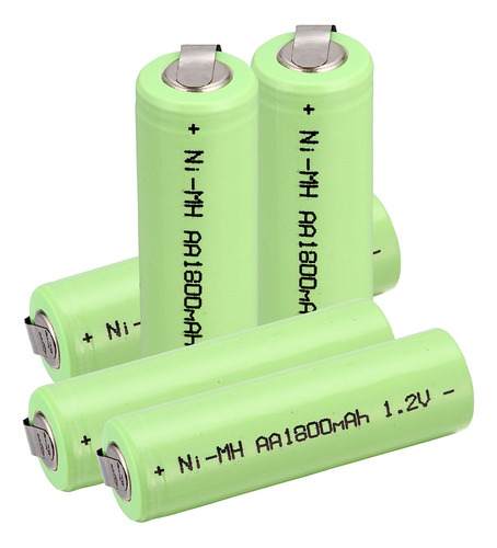 Windmax 5 X Nimh 1.2v Aa 1800 Mah Afeitadora Electrica Bater