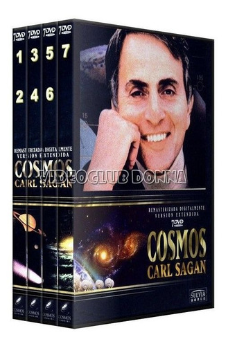 Cosmos Carl Sagan 1980 Miniserie Completa Dvd Un Viaje Perso