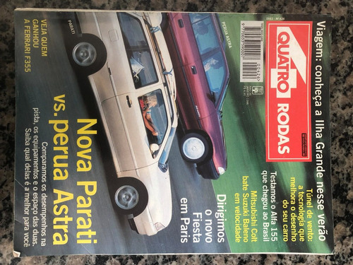 Revista Quatro Rodas Antiga - Janeiro De 1996