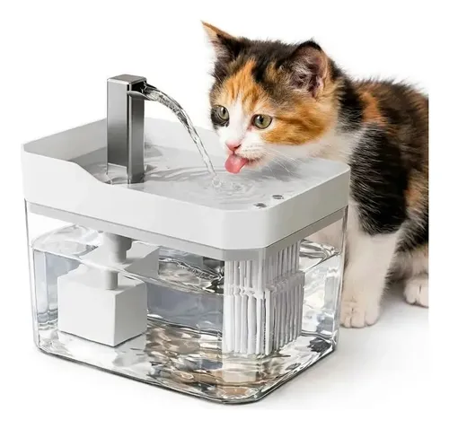 Bebedouro Automatico Pet Fonte Gatos Sil...