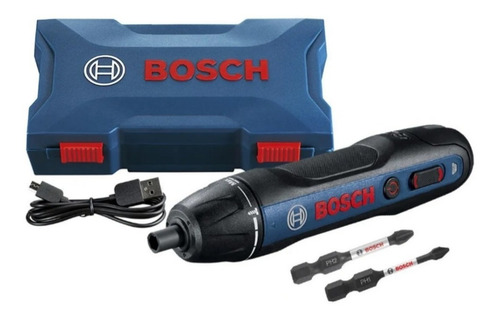 Parafusadeira Bosch Go 3,6v Bivolt Com 2 Bits E 1 Cabo Usb