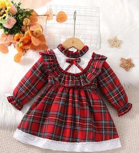Moda navideña para niñas hotsell