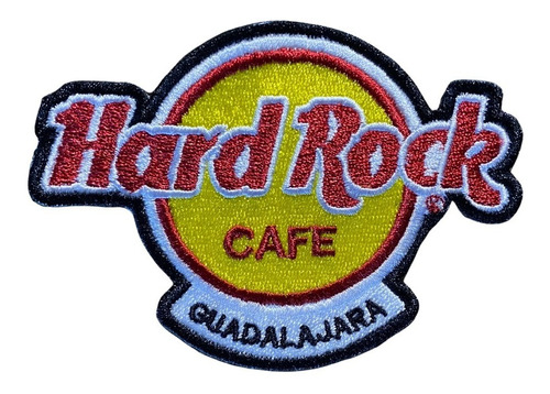 Parche Bordado - Hard Rock Cafe - Guadalajara - Mexico