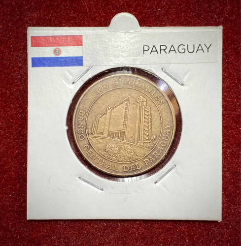 Moneda 500 Guaraníes Paraguay 1997 Km 194 Valor Edificio (Usado)