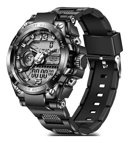 Reloj Lige Sport Elegant 50m Led Original