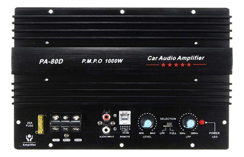 Amplificador De Audio Para Coche De Alta Potencia, 12 V, 100