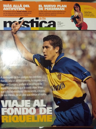 Lote Revistas Riquelme + Poster!!!