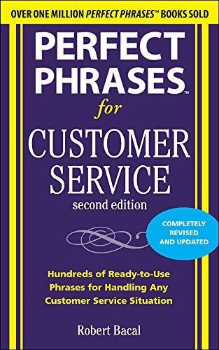 Book : Perfect Phrases For Customer Service, Second Edition