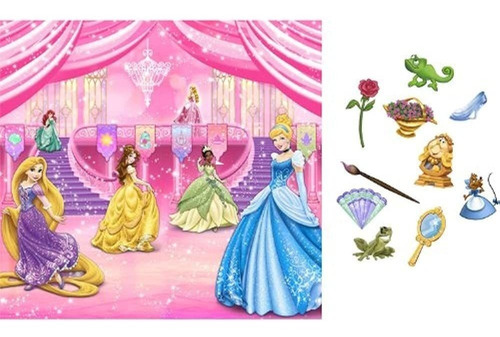 Disney Princess Royal Event Backdrop Kit