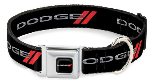 Buckle-down Derecha) Dodge Rhombus Full Color Negro/rojo/pla