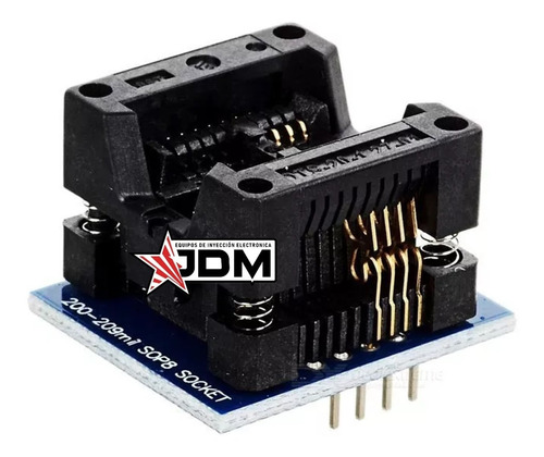 Adaptador Soic8 A Dip8 200mil Memorias Eeprom Bios