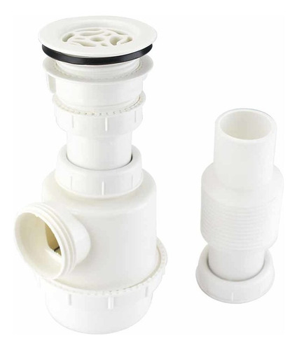 Céspol Flexible Para Fregadero Sanplom Sellos Impermeables Color Blanco