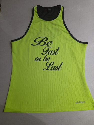 Musculosa Deportiva Fluo Talle 3 O L Serely