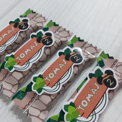 Golosinas Personalizadas - Candy Bar - Mickey Safari