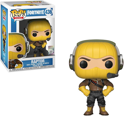Muñeco Funko Pop Raptor Fortnite Coleccion Personaje Rdf1