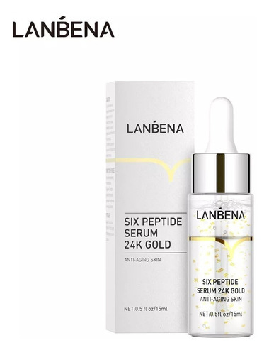 Serum Acido Hialuronico Gold 24k Lanbena® Six Peptide