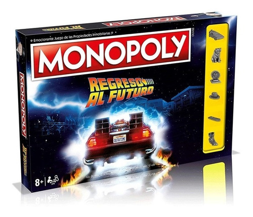 Monopoly Volver Al Futuro Back To The Future Hasbro Español