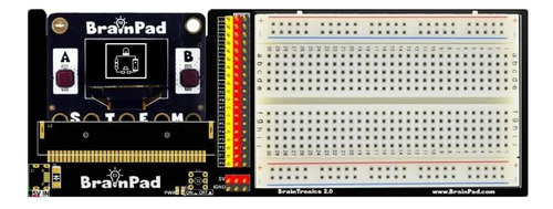 Brainpad Pulse Con Kit De Placa De Prueba