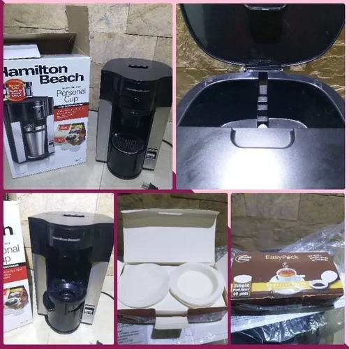 Cafetera Personal Hamilton Beach 1 Taza Negra | Walmart en línea