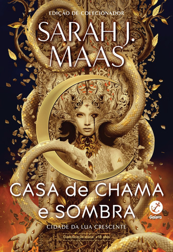 Cidade Da Lua Crescente: Casa De Chama E Sombra (vol. 3), De Maas, Sarah J.. Editora Galera, Capa Mole Em Português