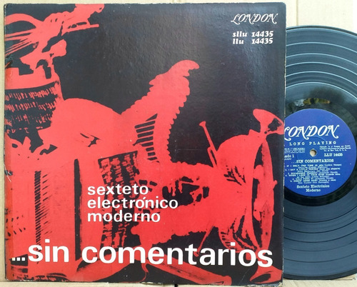 Sexteto Electronico Moderno- Sin Comentarios Lp Uruguay 1969