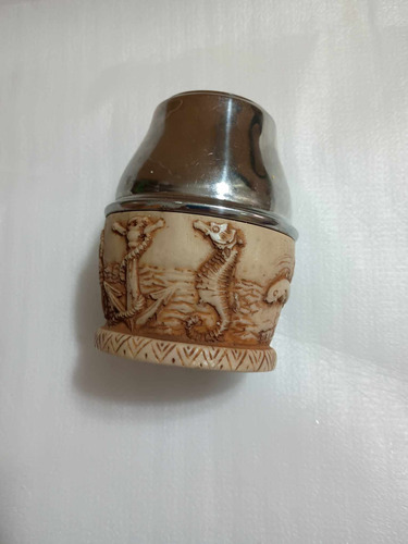 Mate T2 Acero Inoxidable Azul Acero Guampa