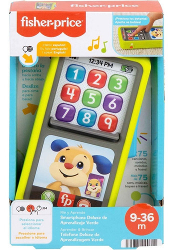 Fisher Price Juguete Smartphone Aprendizaje