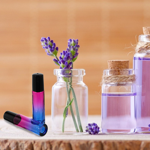 10 Botellas De Aceite Esencial Para Cosméticos, Botellas Enr