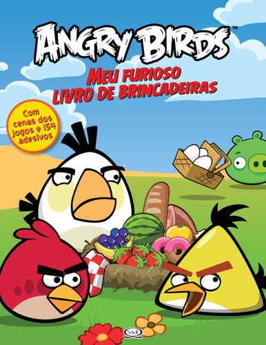 Angry Birds: Meu Furioso Livro De Brincadeiras, De Rovio Mobile. Vr Editora, Capa Mole Em Português