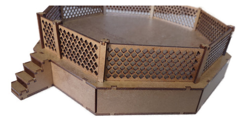 Brinquedo Quebra Cabeça 3d Octogono Ufc Mdf (Usado)