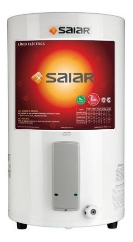 Termotanque Electrico Saiar 55 L Pie Superior 