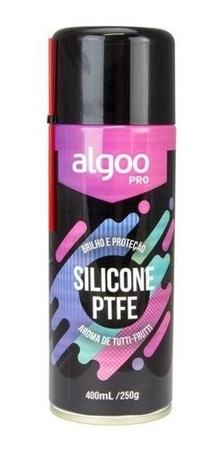 Oleo Spray Silicone Algoo Pro Ptfe Brilho Proteção 