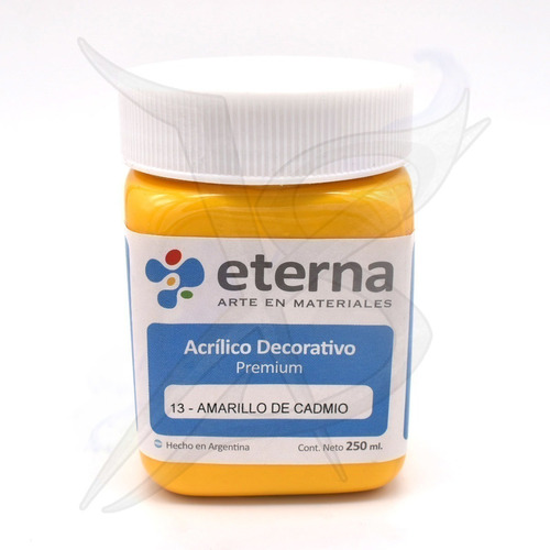 Acrilico - Eterna 250 Cc Amarillo Cadmio - Xion Store