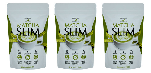 Matcha Slim 100gr Original - Mejor Que Black - X3